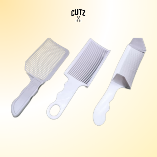1/2/3Pcs Barber Hair Comb Kit Flat Top Hair Cutting Fading Stying Fade Comb  Men Fade Brush Salon Hair Tool Accessories