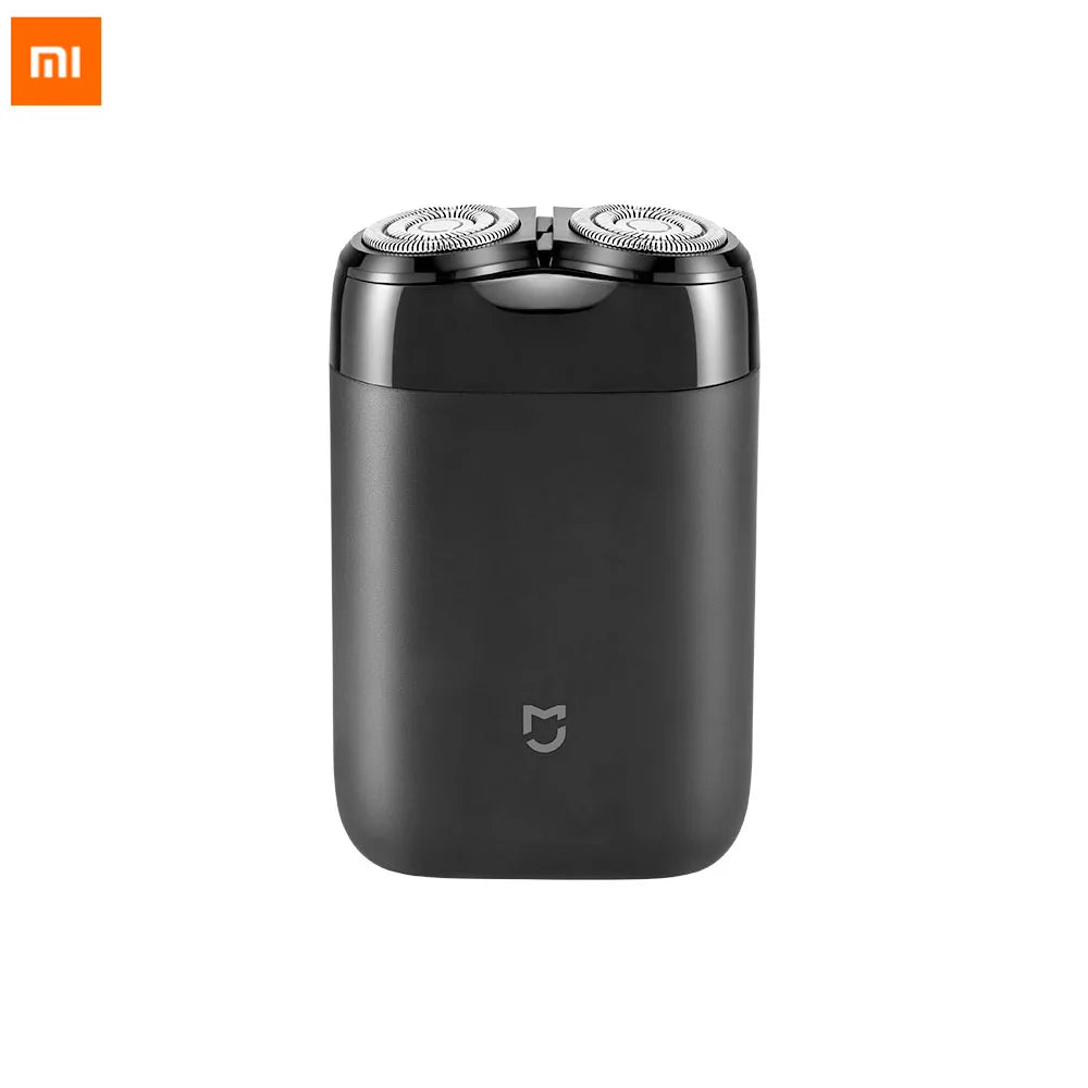 Original Xiaomi Electric razor Shaver rotating double head Full body wash Type-c charge silent motor double safe protection