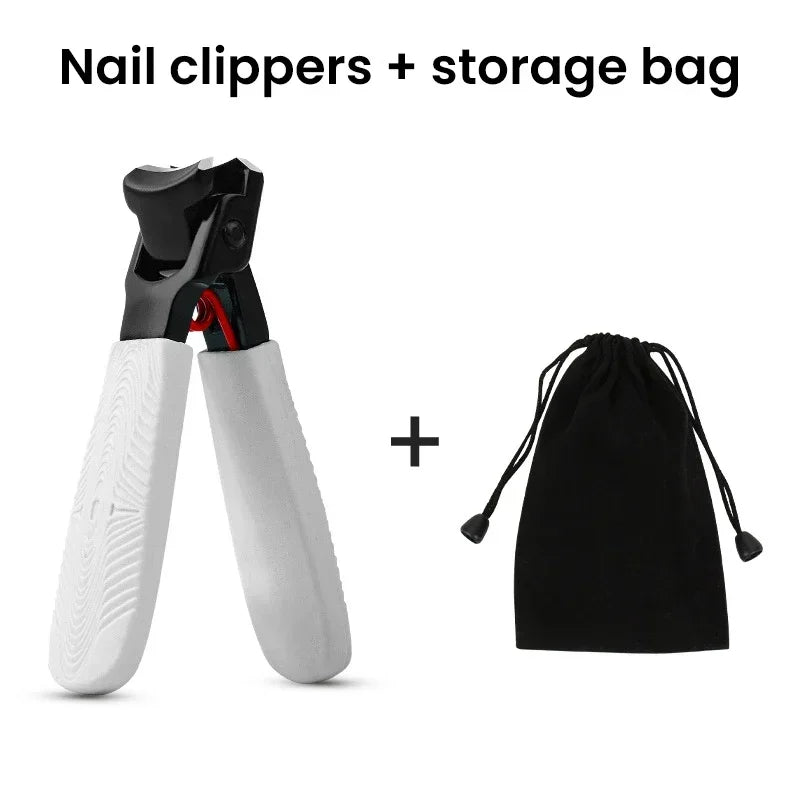 2023 Newest Anti-Splash Nail Clippers Single Nail Clipper Thick Hard Special Nail Trimmer Large Size Household Thick Nails