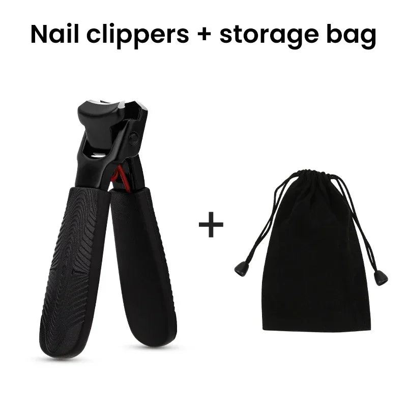 2023 Newest Anti-Splash Nail Clippers Single Nail Clipper Thick Hard Special Nail Trimmer Large Size Household Thick Nails