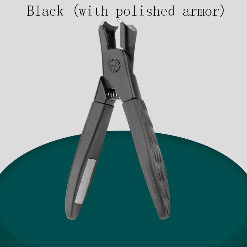 2023 Newest Anti-Splash Nail Clippers Single Nail Clipper Thick Hard Special Nail Trimmer Large Size Household Thick Nails