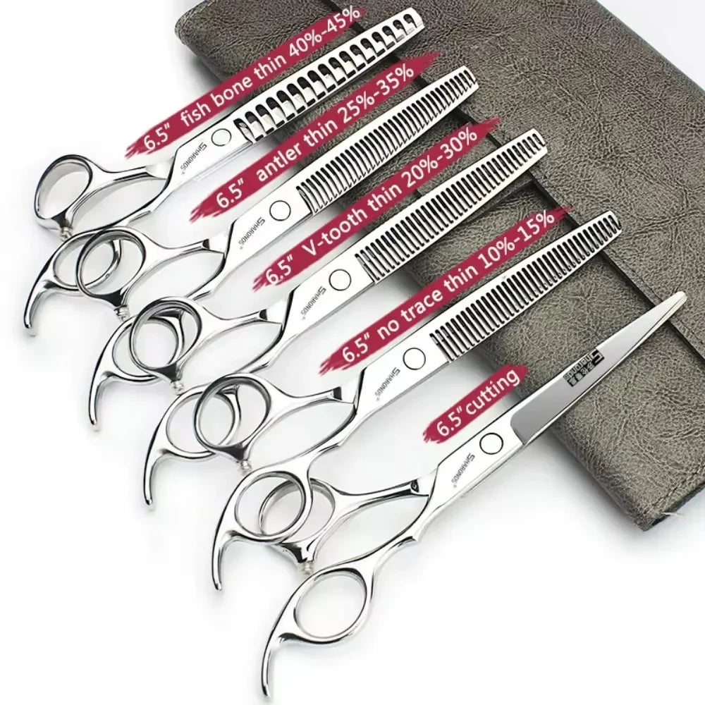 Cutting Thinning 6inch/6.5/7inch/7.5 inch Scissors Japan Professional hairdressing Scissors Barber Sharp Hair Cutting Shears