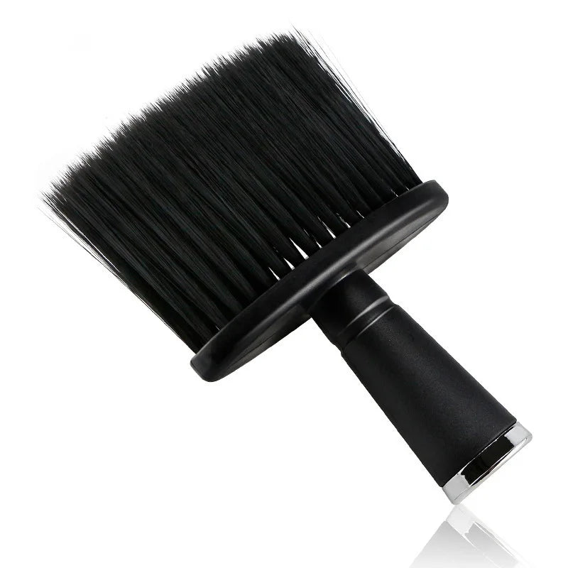 Soft Hair Brush Neck Face Duster Hairdressing Hair Cutting Broken Hair Cleaning Brush for Barber Salon Hairdressing Styling Tool