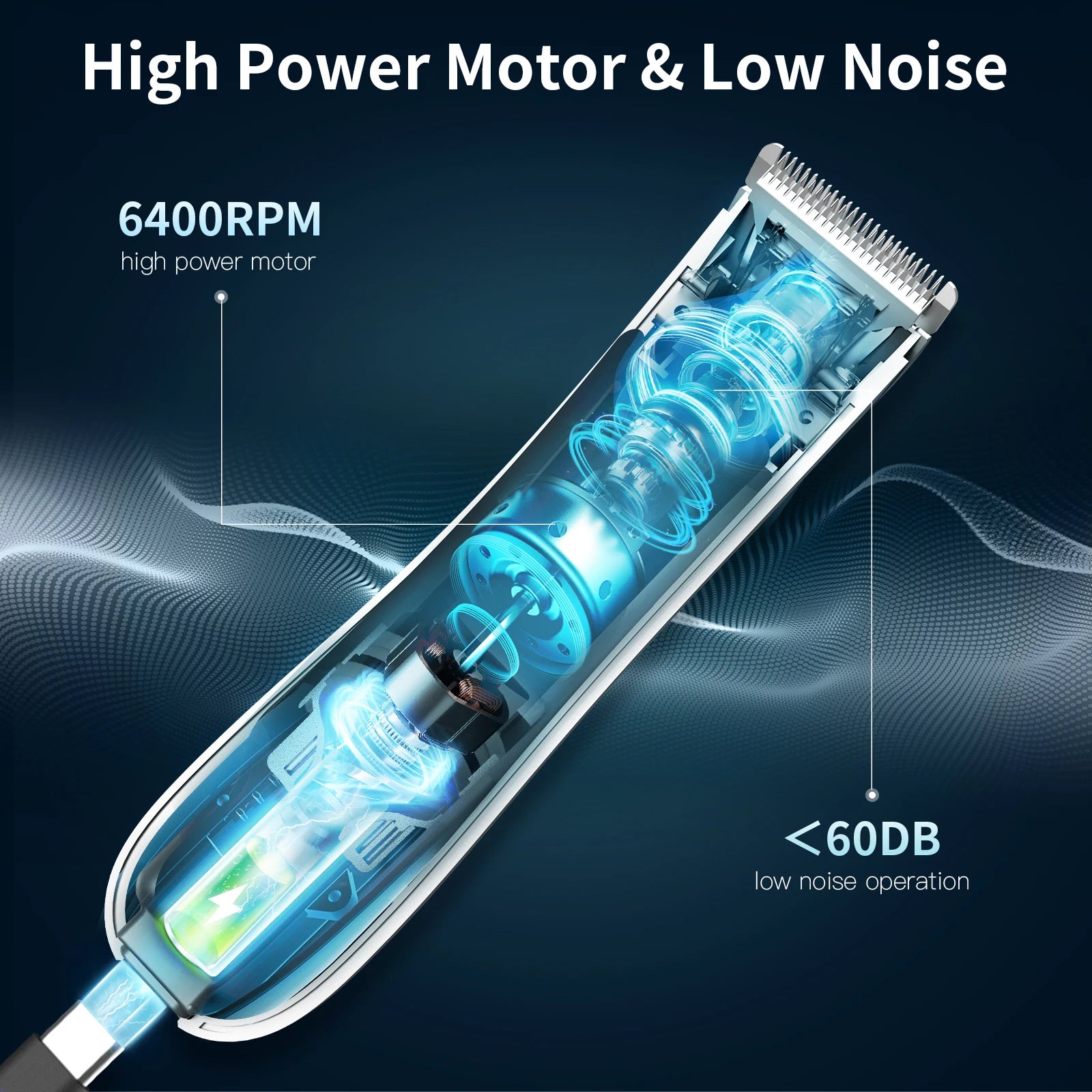 Kensen S10 Electric Groin Hair Trimmer for Men Body Groomer Pubic Waterproof Hair Trimmer Replaceable Ceramic Blade Beard Shaver