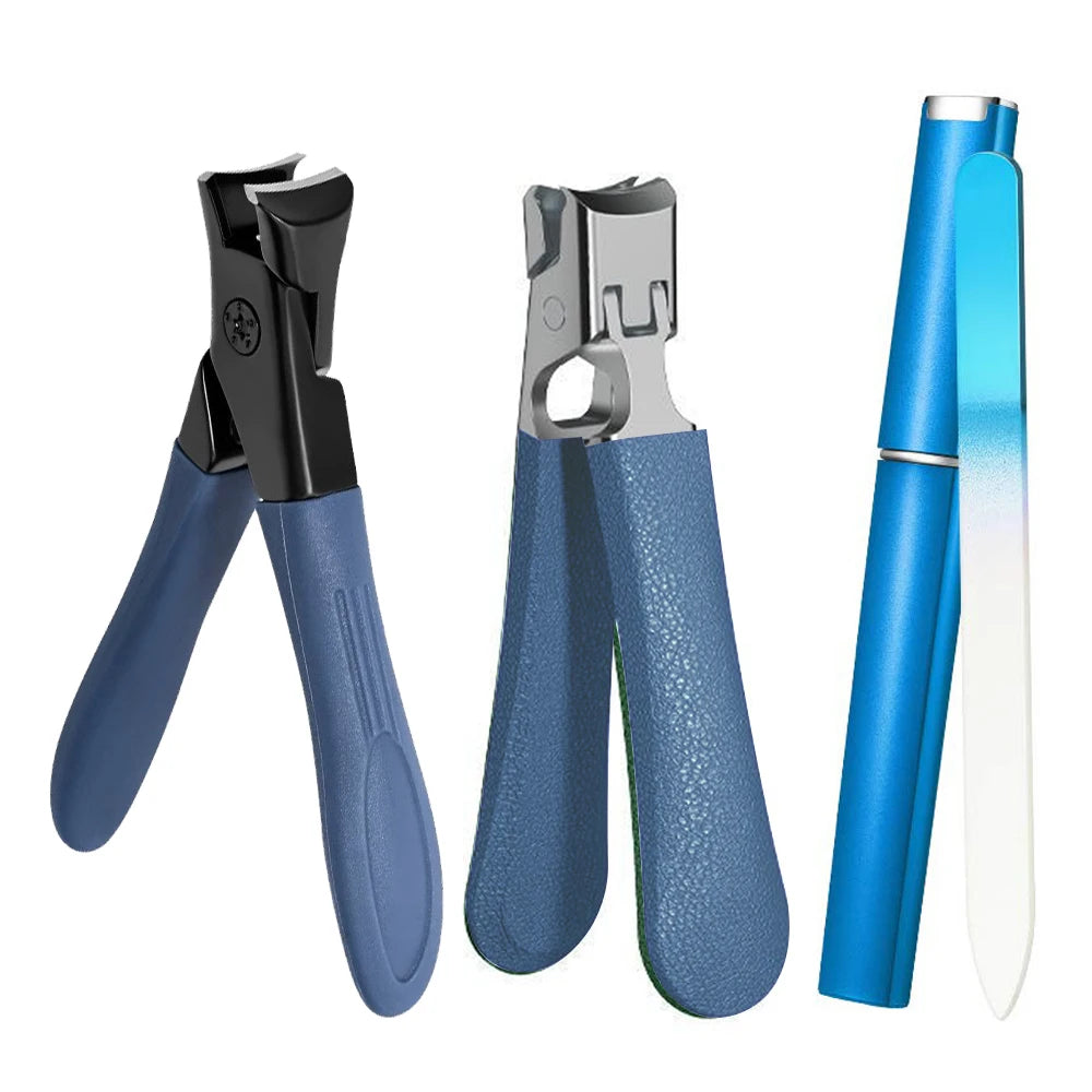 2023 Newest Anti-Splash Nail Clippers Single Nail Clipper Thick Hard Special Nail Trimmer Large Size Household Thick Nails