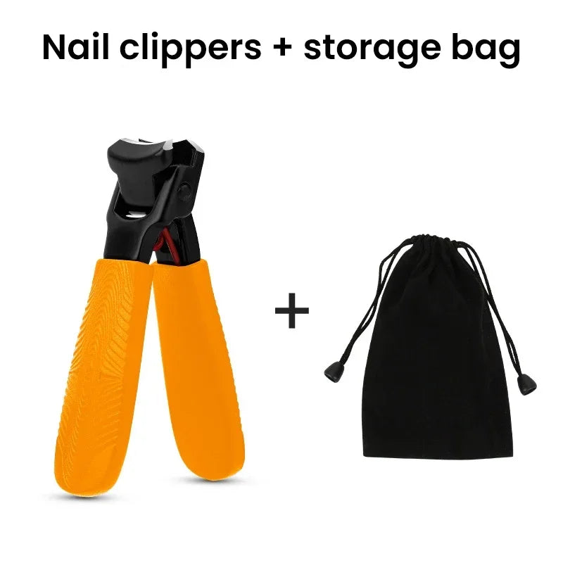 2023 Newest Anti-Splash Nail Clippers Single Nail Clipper Thick Hard Special Nail Trimmer Large Size Household Thick Nails