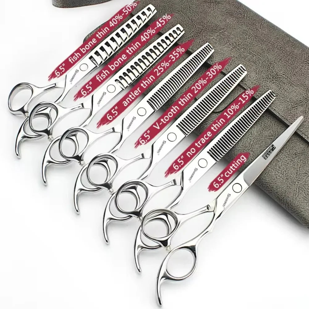 Cutting Thinning 6inch/6.5/7inch/7.5 inch Scissors Japan Professional hairdressing Scissors Barber Sharp Hair Cutting Shears