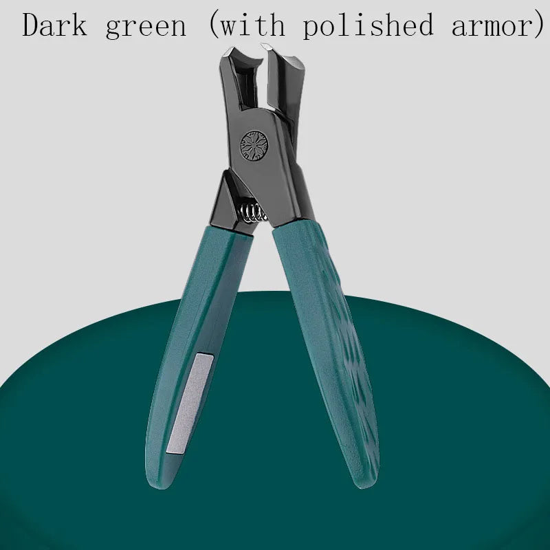 2023 Newest Anti-Splash Nail Clippers Single Nail Clipper Thick Hard Special Nail Trimmer Large Size Household Thick Nails
