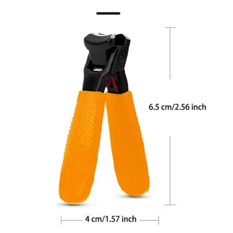 2023 Newest Anti-Splash Nail Clippers Single Nail Clipper Thick Hard Special Nail Trimmer Large Size Household Thick Nails