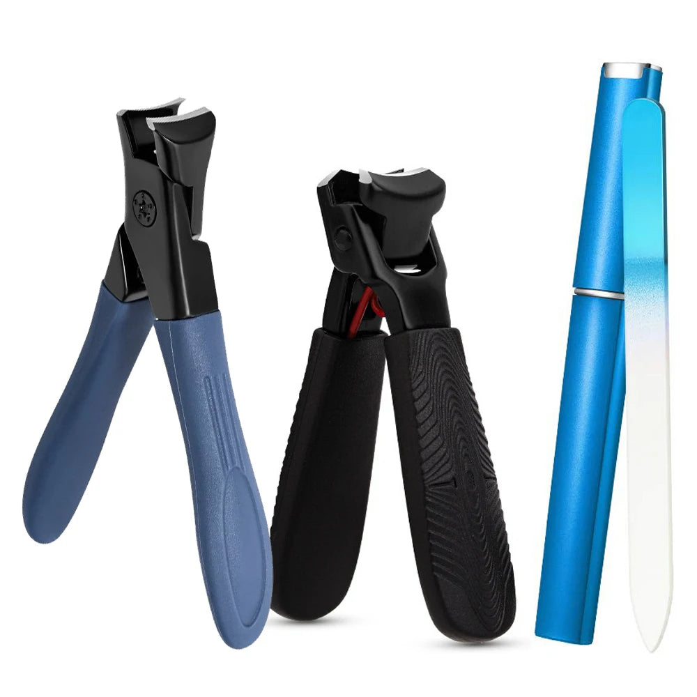 2023 Newest Anti-Splash Nail Clippers Single Nail Clipper Thick Hard Special Nail Trimmer Large Size Household Thick Nails