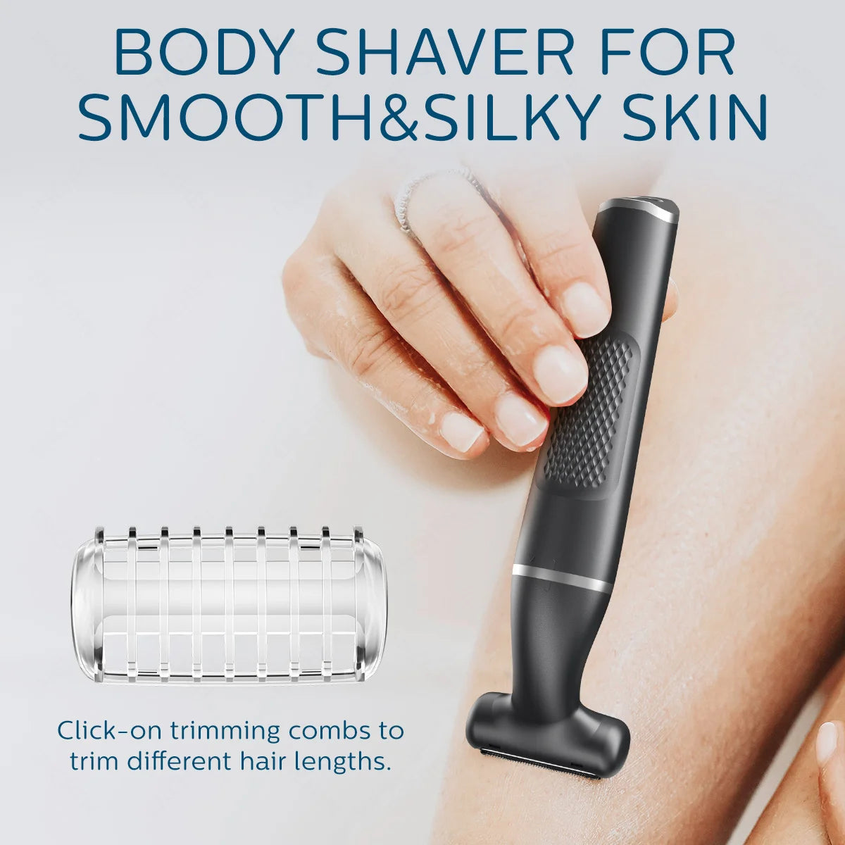 ENCHEN A1 Hair Trimmer Wet&Dry Suitable For The Whole Body Type-C Fast Charge 3-IN-1 Smooth Painless Detachable Blade